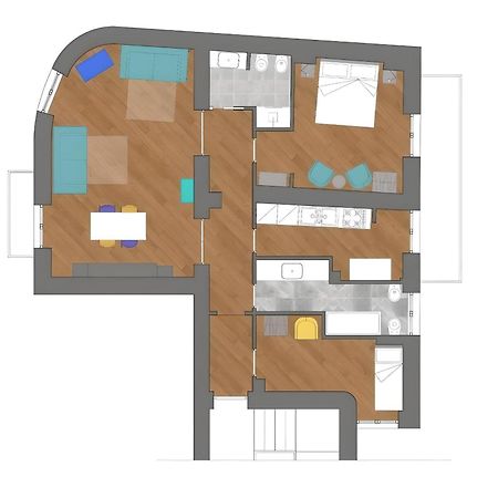 Апартаменты Saint John Loft Рим Экстерьер фото